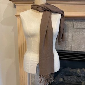 NWOT Brown Scarf